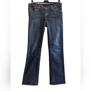 Ag Adriano Goldschmied Blue Straight Leg Jeans Size 27 R